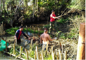 Apply the traditional fishing method – Palakaw – of the Fataan tribe to conduct fishing workshops. In addition to co...