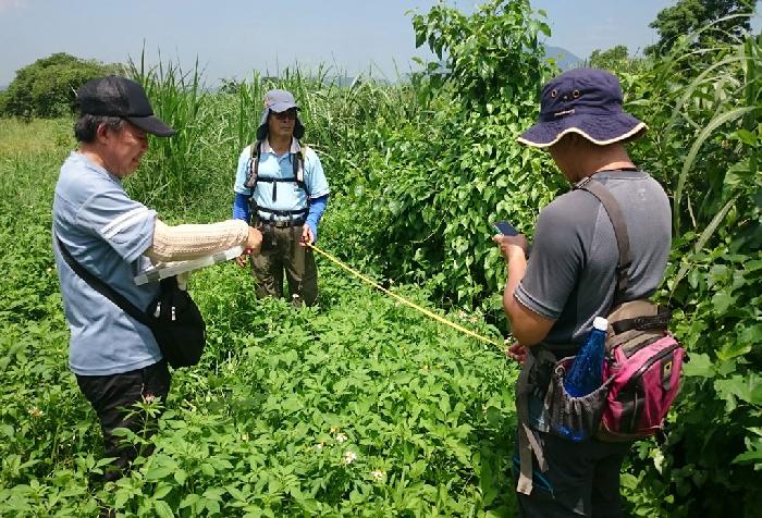 Vegetation survey by Robel Pole Methods